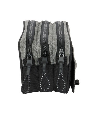 Portaoggetti Triplo Eckō Unltd. Rhino Nero Grigio 21,5 x 10 x 8 cm Portaoggetti Triplo Eckō Unltd. Rhino Nero Grigio 21,5 x 10 x 8 cm