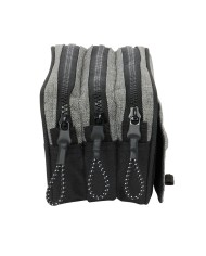 Portaoggetti Triplo Eckō Unltd. Rhino Nero Grigio 21,5 x 10 x 8 cm