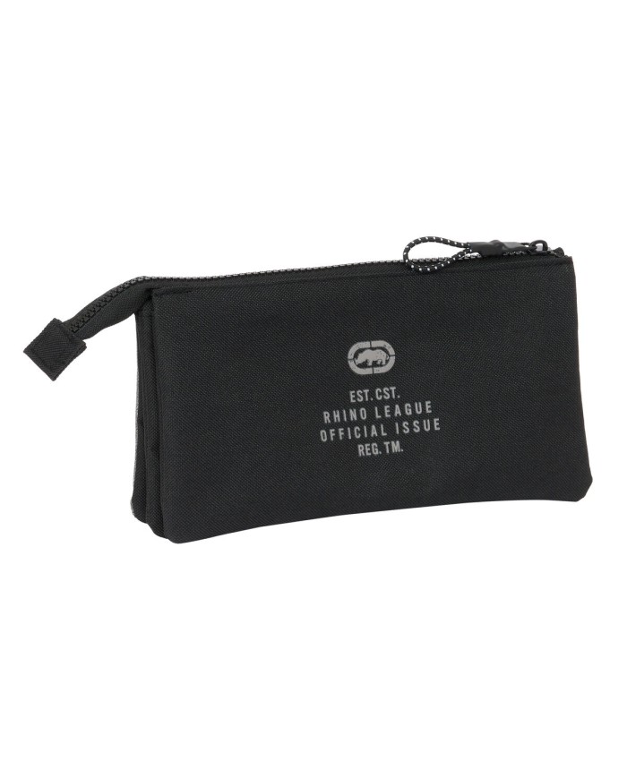 Portaoggetti Triplo Eckō Unltd. Rhino Nero Grigio 22 x 12 x 3 cm