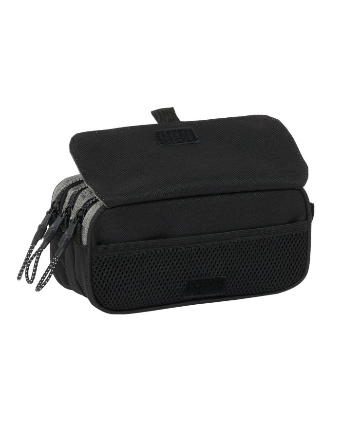 Portaoggetti Triplo Eckō Unltd. Rhino Nero Grigio 21,5 x 10 x 8 cm