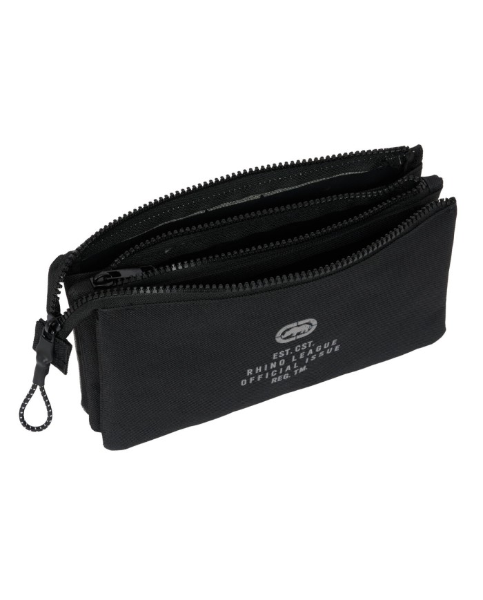 Portaoggetti Triplo Eckō Unltd. Rhino Nero Grigio 22 x 12 x 3 cm