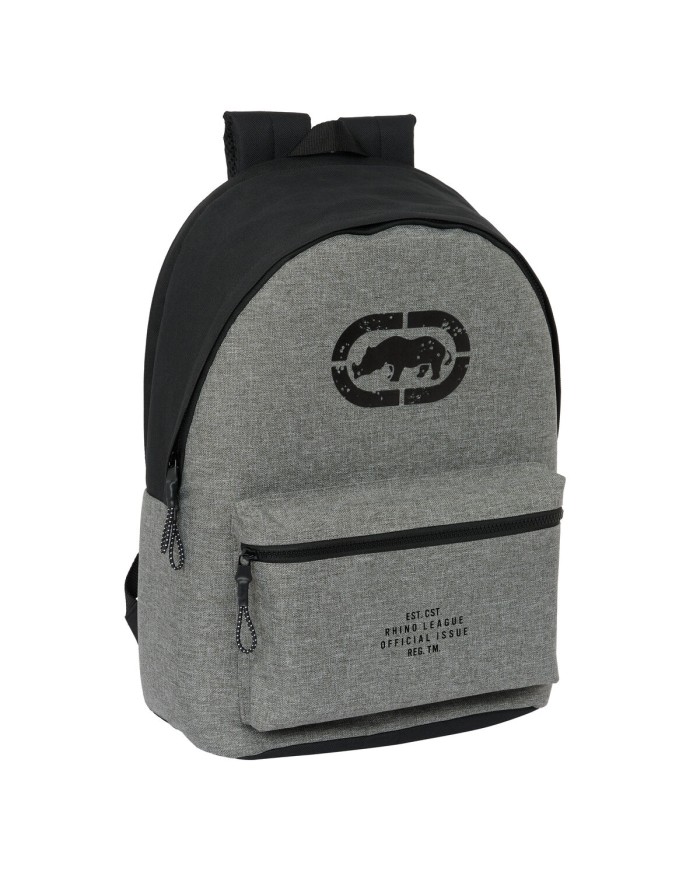 Zaino per Portatile Eckō Unltd. Rhino Nero Grigio 31 x 44 x 18 cm Zaino per Portatile Eckō Unltd. Rhino Nero Grigio 31 x 44 x 18 cm