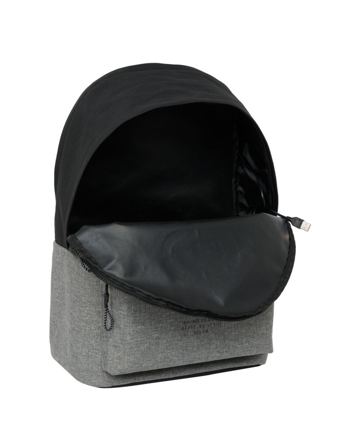 Zaino per Portatile Eckō Unltd. Rhino Nero Grigio 31 x 44 x 18 cm Zaino per Portatile Eckō Unltd. Rhino Nero Grigio 31 x 44 x 18 cm