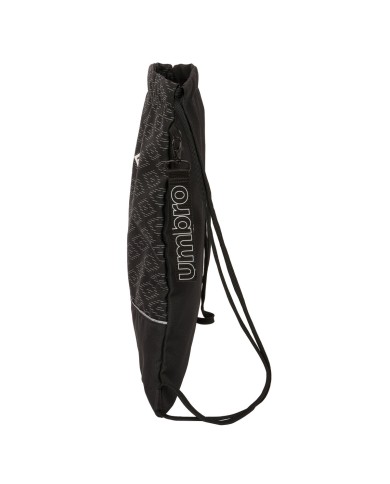 Zainetto con Cordini Umbro Lima Nero 35 x 40 x 1 cm Zainetto con Cordini Umbro Lima Nero 35 x 40 x 1 cm