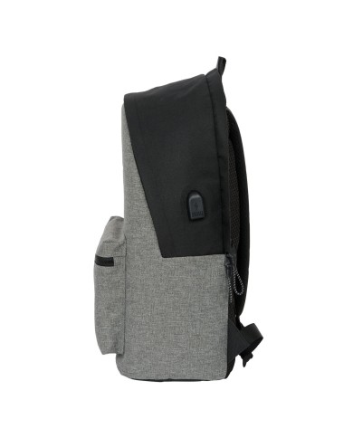 Zaino per Portatile Eckō Unltd. Rhino Nero Grigio 31 x 44 x 18 cm Zaino per Portatile Eckō Unltd. Rhino Nero Grigio 31 x 44 x 18 cm