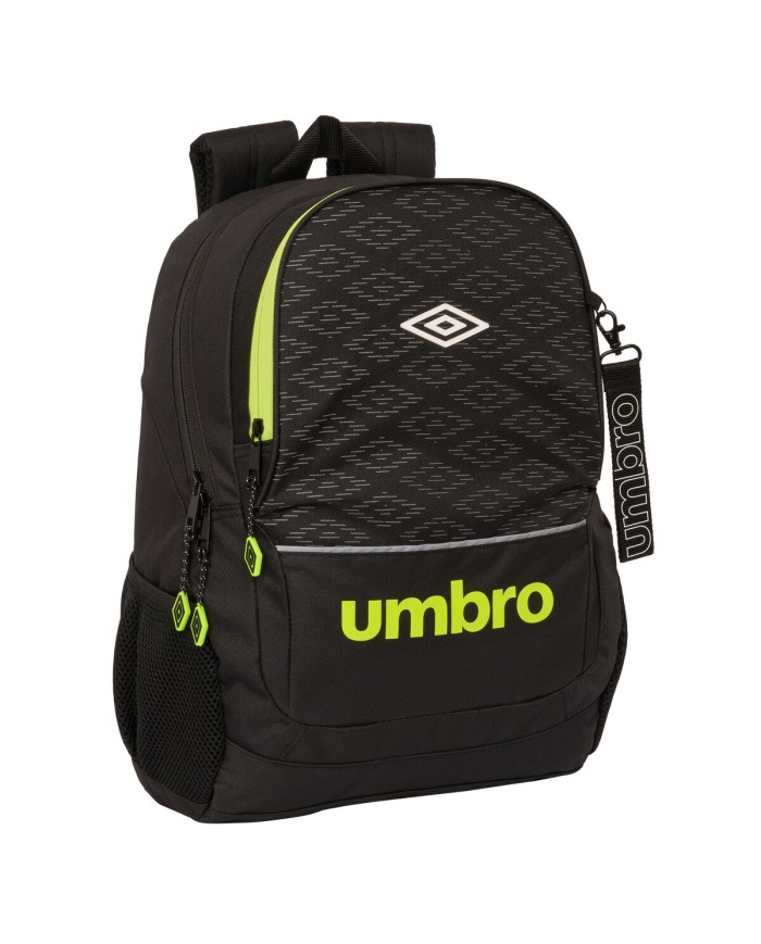 Zaino Scuola Umbro Lima Nero 32 x 44 x 16 cm Zaino Scuola Umbro Lima Nero 32 x 44 x 16 cm