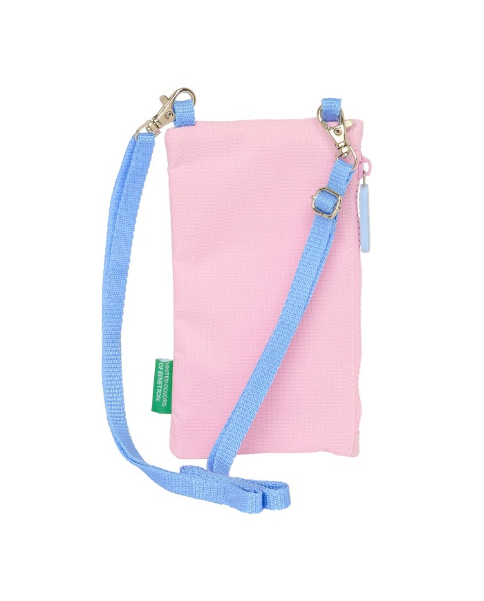 Portamonete Benetton Pink Borsa per Cellulare Rosa Portamonete Benetton Pink Borsa per Cellulare Rosa