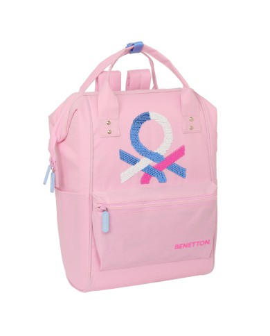 Zaino per Portatile Benetton benetton Rosa 27 x 40 x 19 cm Zaino per Portatile Benetton benetton Rosa 27 x 40 x 19 cm