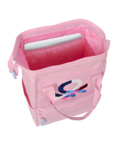 Zaino per Portatile Benetton benetton Rosa 27 x 40 x 19 cm Zaino per Portatile Benetton benetton Rosa 27 x 40 x 19 cm