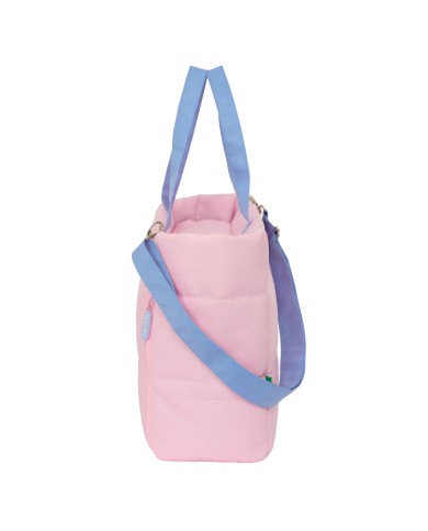 Borsa Benetton Pink Rosa 40 x 31 x 17 cm