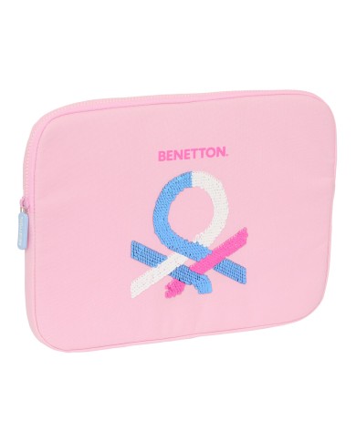 Custodia per Portatile Benetton Pink Rosa 15,6'' 39,5 x 27,5 x 3,5 cm Custodia per Portatile Benetton Pink Rosa 15,6'' 39,5 x 27,5 x 3,5 cm