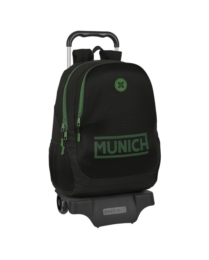 Trolley per la Scuola Munich Caviar Nero 32 x 44 x 16 cm Trolley per la Scuola Munich Caviar Nero 32 x 44 x 16 cm