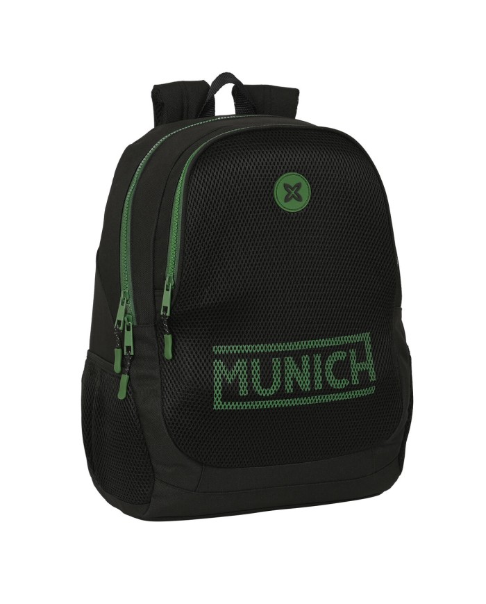Zaino Scuola Munich Caviar Nero 32 x 44 x 16 cm Zaino Scuola Munich Caviar Nero 32 x 44 x 16 cm