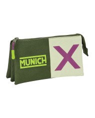 Portaoggetti Triplo Munich Bright khaki Verde 22 x 12 x 3 cm Portaoggetti Triplo Munich Bright khaki Verde 22 x 12 x 3 cm