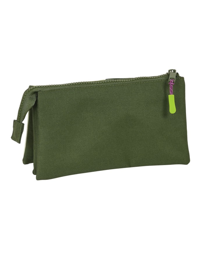 Portaoggetti Triplo Munich Bright khaki Verde 22 x 12 x 3 cm Portaoggetti Triplo Munich Bright khaki Verde 22 x 12 x 3 cm