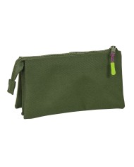 Portaoggetti Triplo Munich Bright khaki Verde 22 x 12 x 3 cm Portaoggetti Triplo Munich Bright khaki Verde 22 x 12 x 3 cm