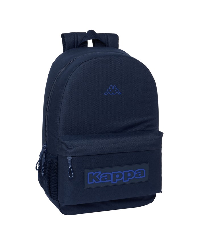 Zaino Scuola Kappa Blue night Blu Marino 30 x 14 x 46 cm Zaino Scuola Kappa Blue night Blu Marino 30 x 14 x 46 cm