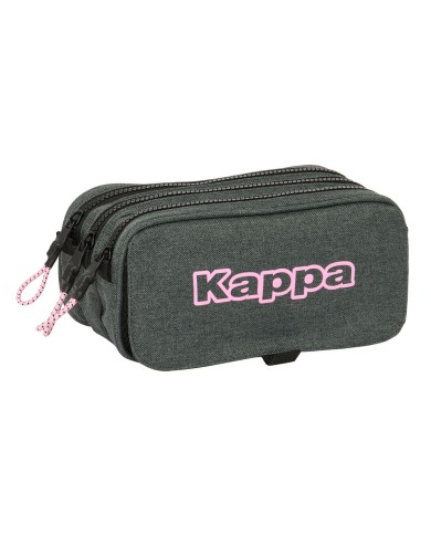 Portaoggetti Triplo Kappa Silver pink Grigio 21,5 x 10 x 8 cm Portaoggetti Triplo Kappa Silver pink Grigio 21,5 x 10 x 8 cm