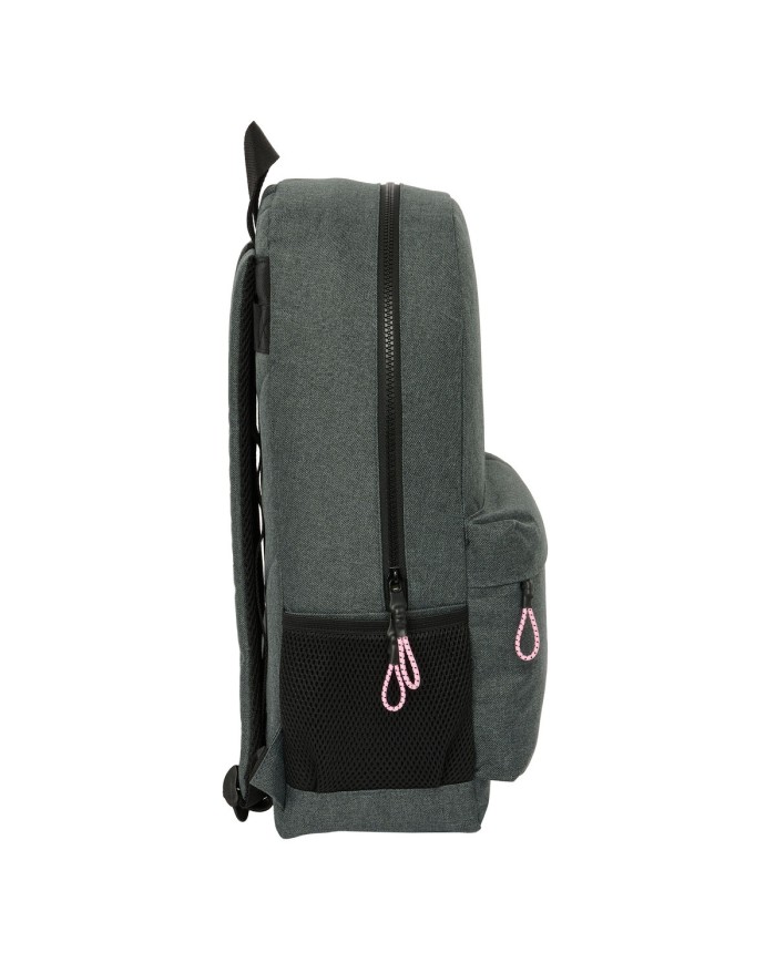 Zaino Scuola Kappa Silver pink Grigio 30 x 14 x 46 cm Zaino Scuola Kappa Silver pink Grigio 30 x 14 x 46 cm