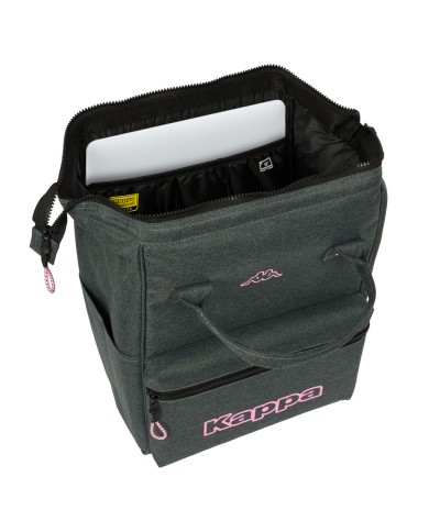 Zaino per Portatile Kappa Silver Pink Grigio 27 x 40 x 19 cm Zaino per Portatile Kappa Silver Pink Grigio 27 x 40 x 19 cm
