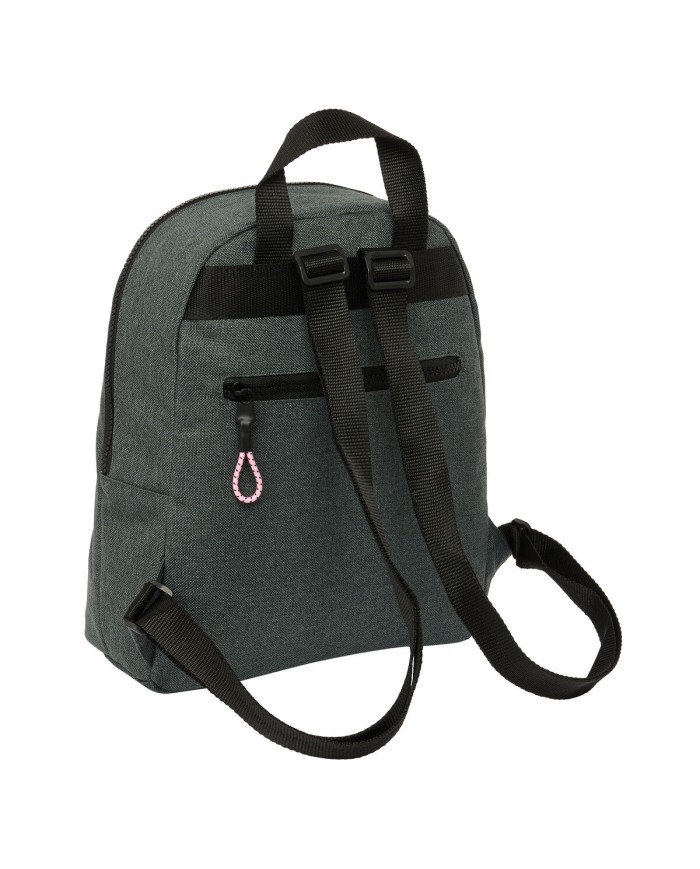 Zaino Kappa Silver pink Mini Grigio 25 x 30 x 13 cm Zaino Kappa Silver pink Mini Grigio 25 x 30 x 13 cm