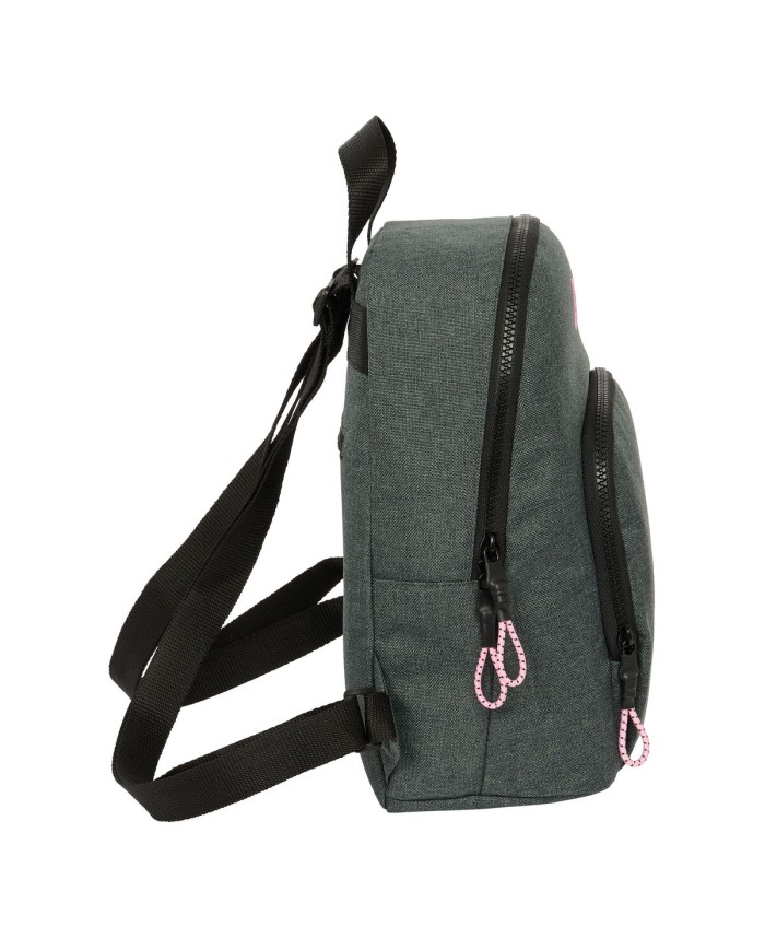 Zaino Kappa Silver pink Mini Grigio 25 x 30 x 13 cm Zaino Kappa Silver pink Mini Grigio 25 x 30 x 13 cm