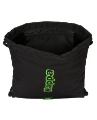 Zainetto con Cordini Kappa Black Nero 35 x 40 x 1 cm Zainetto con Cordini Kappa Black Nero 35 x 40 x 1 cm
