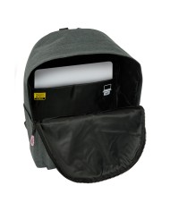 Zaino per Portatile Kappa SIlver Pink Grigio 31 x 40 x 16 cm Zaino per Portatile Kappa SIlver Pink Grigio 31 x 40 x 16 cm