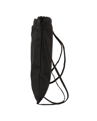 Zainetto con Cordini Kappa Black Nero 35 x 40 x 1 cm Zainetto con Cordini Kappa Black Nero 35 x 40 x 1 cm