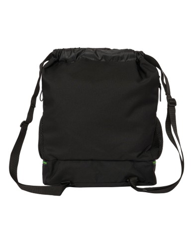 Zaino a Sacca per Bambini Kappa Black Nero 35 x 40 x 1 cm