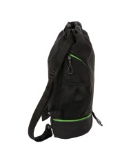 Zaino a Sacca per Bambini Kappa Black Nero 35 x 40 x 1 cm Zaino a Sacca per Bambini Kappa Black Nero 35 x 40 x 1 cm