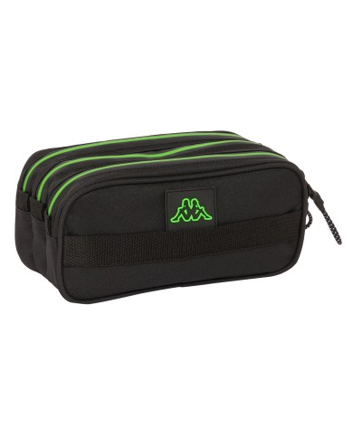 Portaoggetti Triplo Kappa Black Nero 21,5 x 10 x 8 cm Portaoggetti Triplo Kappa Black Nero 21,5 x 10 x 8 cm