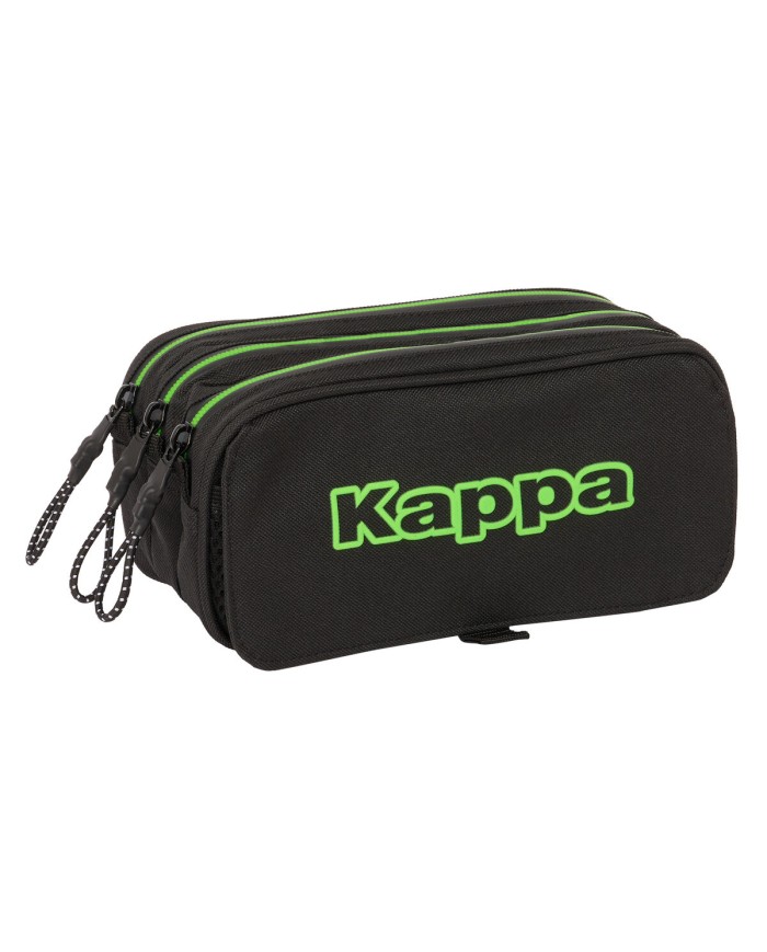 Portaoggetti Triplo Kappa Black Nero 21,5 x 10 x 8 cm Portaoggetti Triplo Kappa Black Nero 21,5 x 10 x 8 cm