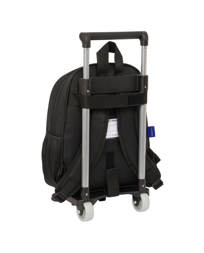 Trolley per la Scuola F.C. Barcelona Nero 27 x 33 x 10 cm Trolley per la Scuola F.C. Barcelona Nero 27 x 33 x 10 cm