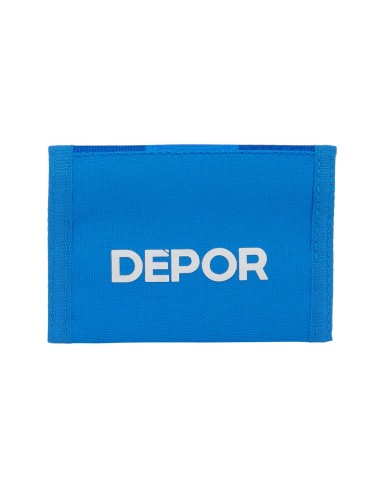 Portafogli R. C. Deportivo de La Coruña Azzurro 12.5 x 9.5 x 1 cm Portafogli R. C. Deportivo de La Coruña Azzurro 12.5 x 9.5 x 1 cm