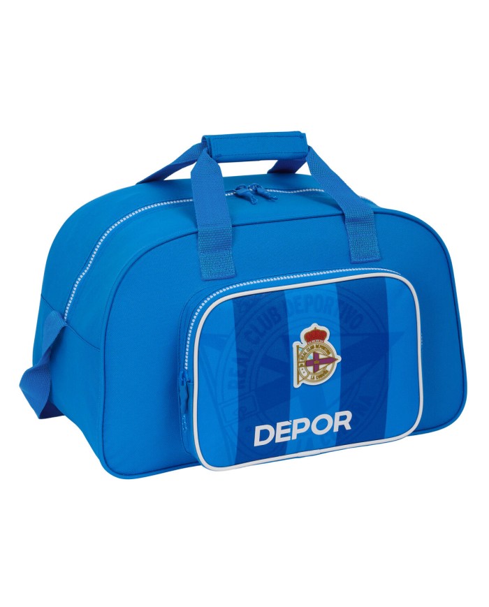 Borsa da Palestra R. C. Deportivo de La Coruña Azzurro 40 x 24 x 23 cm Borsa da Palestra R. C. Deportivo de La Coruña Azzurro 40 x 24 x 23 cm
