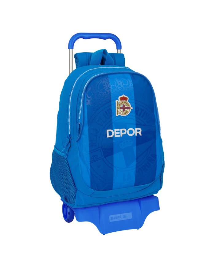 Trolley per la Scuola R. C. Deportivo de La Coruña Azzurro 32 x 44 x 16 cm Trolley per la Scuola R. C. Deportivo de La Coruña Azzurro 32 x 44 x 16 cm