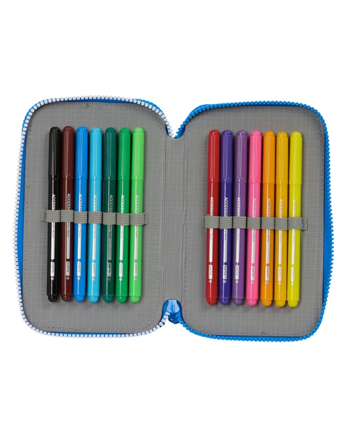 Astuccio Doppio R. C. Deportivo de La Coruña Azzurro 12.5 x 19.5 x 4 cm (28 Pezzi) Astuccio Doppio R. C. Deportivo de La Coruña Azzurro 12.5 x 19.5 x 4 cm (28 Pezzi)