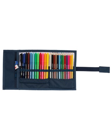 Astuccio Scuola El Ganso Classic Blu Marino 7 x 20 x 7 cm 27 Pezzi Astuccio Scuola El Ganso Classic Blu Marino 7 x 20 x 7 cm 27 Pezzi