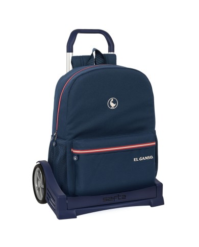 Trolley per la Scuola El Ganso Classic Blu Marino 32 x 43 x 14 cm