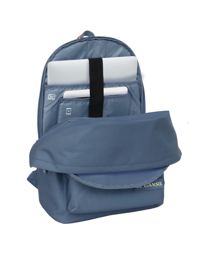 Zaino per Portatile El Ganso Basics Azzurro 31 x 44 x 18 cm Zaino per Portatile El Ganso Basics Azzurro 31 x 44 x 18 cm