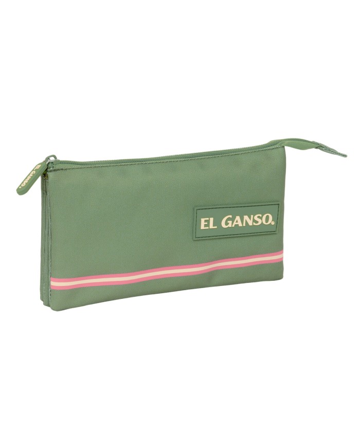 Portaoggetti Triplo El Ganso Verde 22 x 12 x 3 cm Portaoggetti Triplo El Ganso Verde 22 x 12 x 3 cm