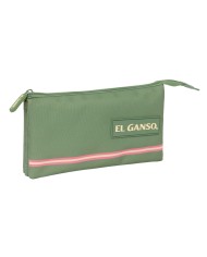 Portaoggetti Triplo El Ganso Verde 22 x 12 x 3 cm Portaoggetti Triplo El Ganso Verde 22 x 12 x 3 cm