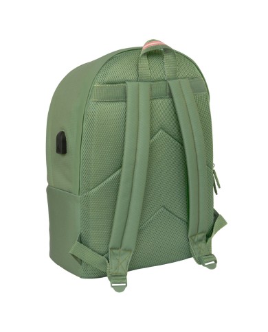 Zaino per Portatile El Ganso +usb el ganso basics Verde 31 x 44 x 18 cm Zaino per Portatile El Ganso +usb el ganso basics Verde 31 x 44 x 18 cm