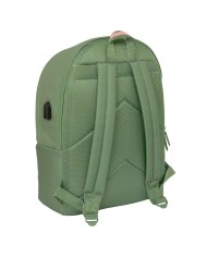 Zaino per Portatile El Ganso +usb el ganso basics Verde 31 x 44 x 18 cm Zaino per Portatile El Ganso +usb el ganso basics Verde 31 x 44 x 18 cm