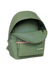 Zaino per Portatile El Ganso +usb el ganso basics Verde 31 x 44 x 18 cm Zaino per Portatile El Ganso +usb el ganso basics Verde 31 x 44 x 18 cm