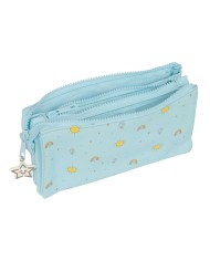 Portaoggetti Triplo Mickey Mouse Clubhouse Baby Azzurro Chiaro 22 x 12 x 3 cm