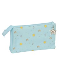 Portaoggetti Triplo Mickey Mouse Clubhouse Baby Azzurro Chiaro 22 x 12 x 3 cm