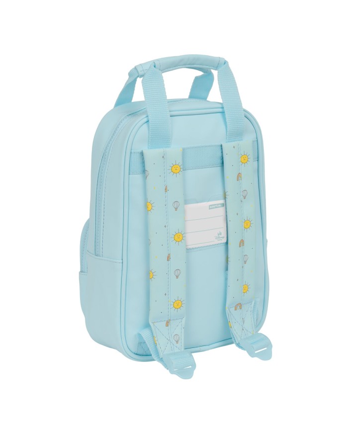 Zaino Scuola Mickey Mouse Clubhouse Baby Azzurro Chiaro 20 x 28 x 8 cm Zaino Scuola Mickey Mouse Clubhouse Baby Azzurro Chiaro 20 x 28 x 8 cm