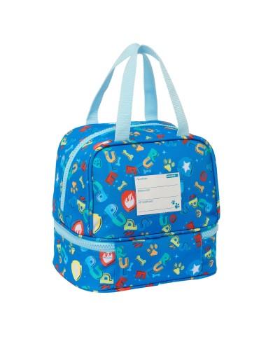 Portamerenda The Paw Patrol Pups rule Azzurro 20 x 20 x 15 cm